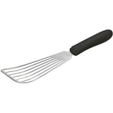 Winco TKP-60 - Fish Spatula, Black Polypropylene Handle, 6-3/4" x 3-1/4" Blade