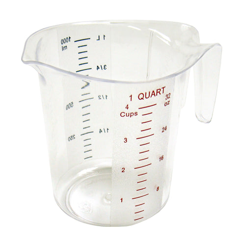 American Chef MC-100 1 L Measuring Cup Polycarbonate Clear