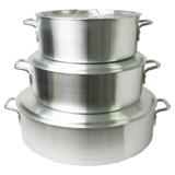 American Chef ABRP-18 - Aluminum Brazier, 4mm - 18 Quart, Aluminum