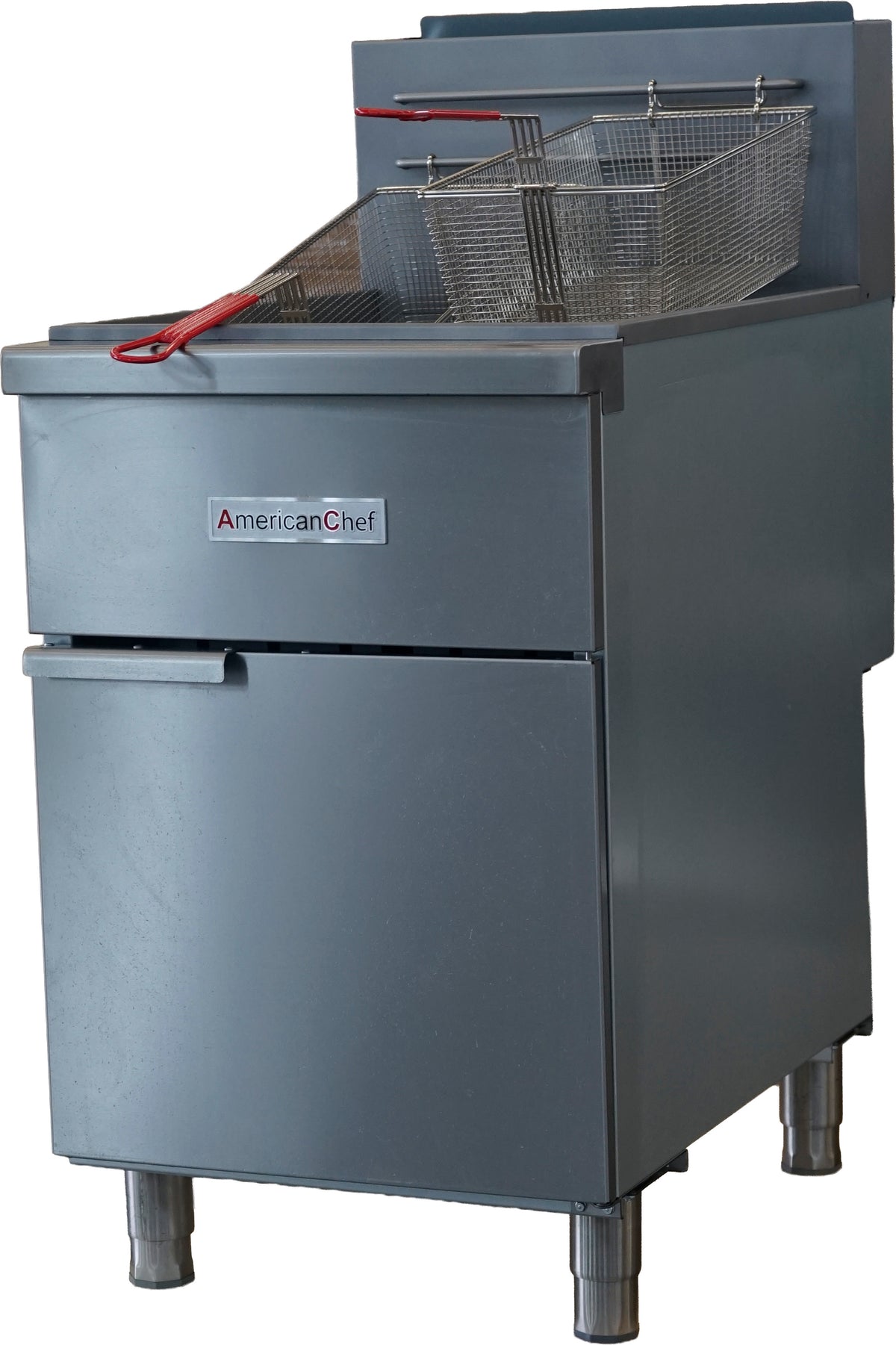 American Chef ACDF-5NG - Deep Fryer 5 Chamber, Natural gas, Robertshaw gas valve