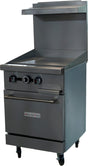 American Chef ACGR24-24G - 24" Floor Model Griddle with Standard Oven, natural gas, with casters