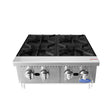 CookRite 24″ Four (4) Burner Hot Plate - ACHP-4