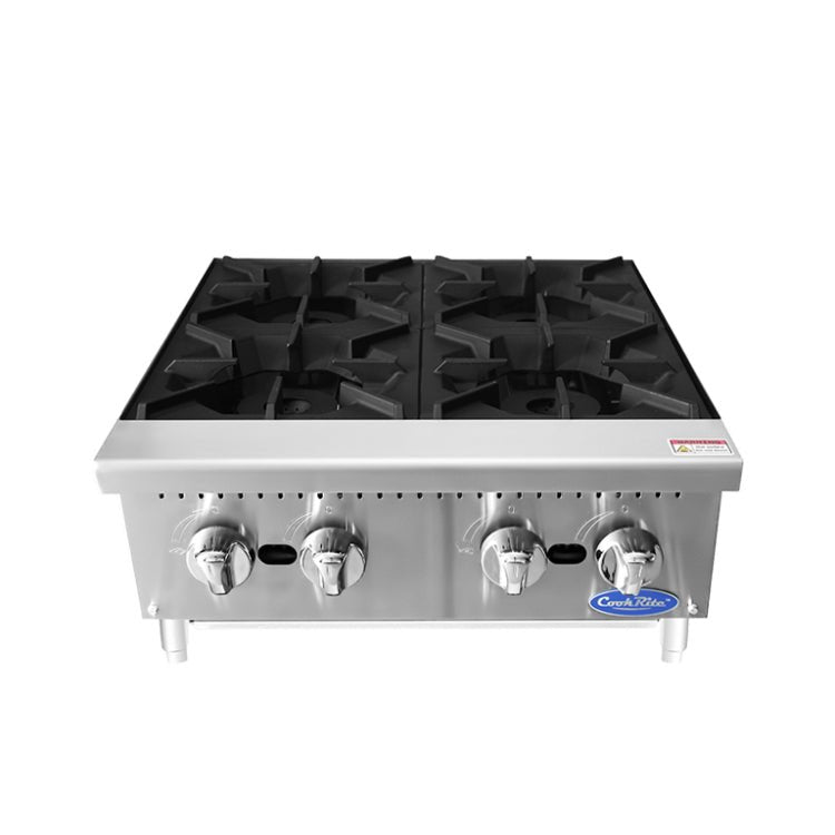 CookRite 24″ Four (4) Burner Hot Plate - ACHP-4 - VRS Restaurant Equipment & Supply Store