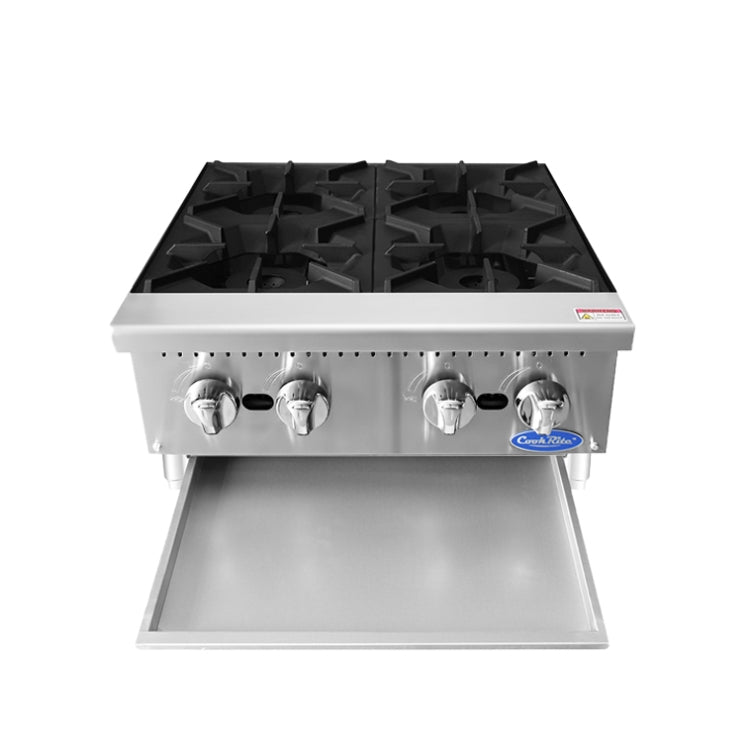 CookRite 24″ Four (4) Burner Hot Plate - ACHP-4