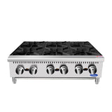 CookRite 36″ Six (6) Burner Hot Plate - ACHP-6