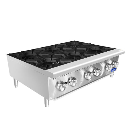 CookRite 36″ Six (6) Burner Hot Plate - ACHP-6