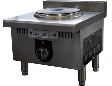 American Chef ACHT-15E - Electric Single Hotplate 15", 208V