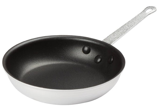 Winco Aluminum Fry Pan, Gladiator™, Natural Finish, Yes Sleeve - VRS Restaurant Equipment & Supply Store