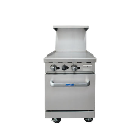 CookRite 24″ Gas Range with 24″ Griddle - AGR-24G