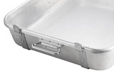 Winco ALRP-1824L Roasting Pan, Straps & Lugs, Aluminum