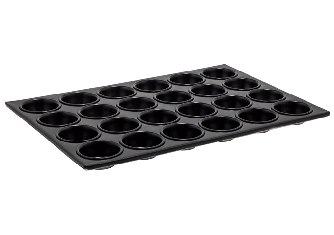 Winco AMF-24NS 24 Cup Muffin Pan, Non-Stick Heavy Aluminum