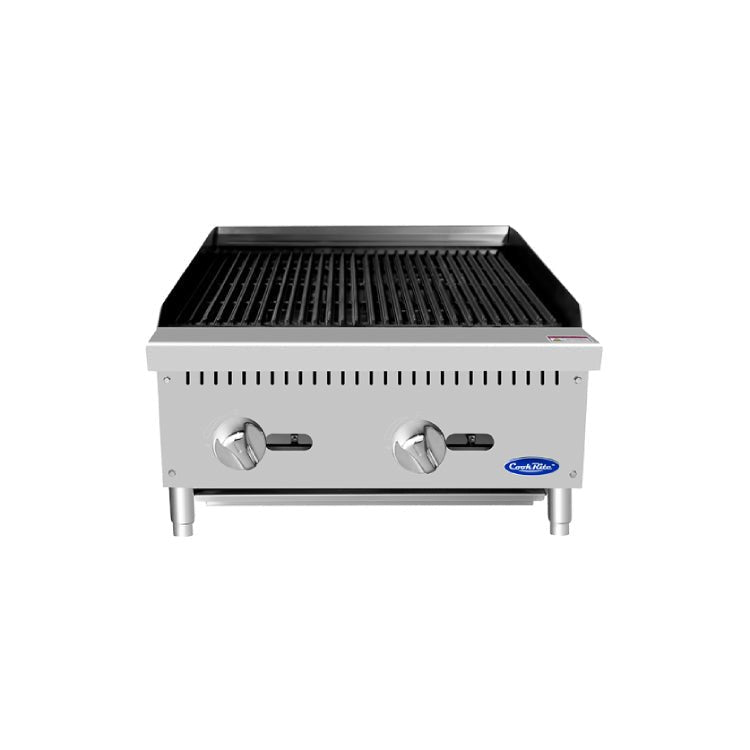 CookRite 24″ Char Rock Broiler - ATCB-24 - VRS Restaurant Equipment & Supply Store