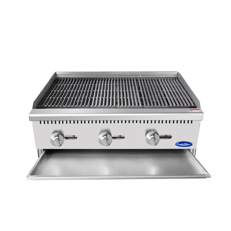 CookRite 36″ Char Rock Broiler - ATCB-36