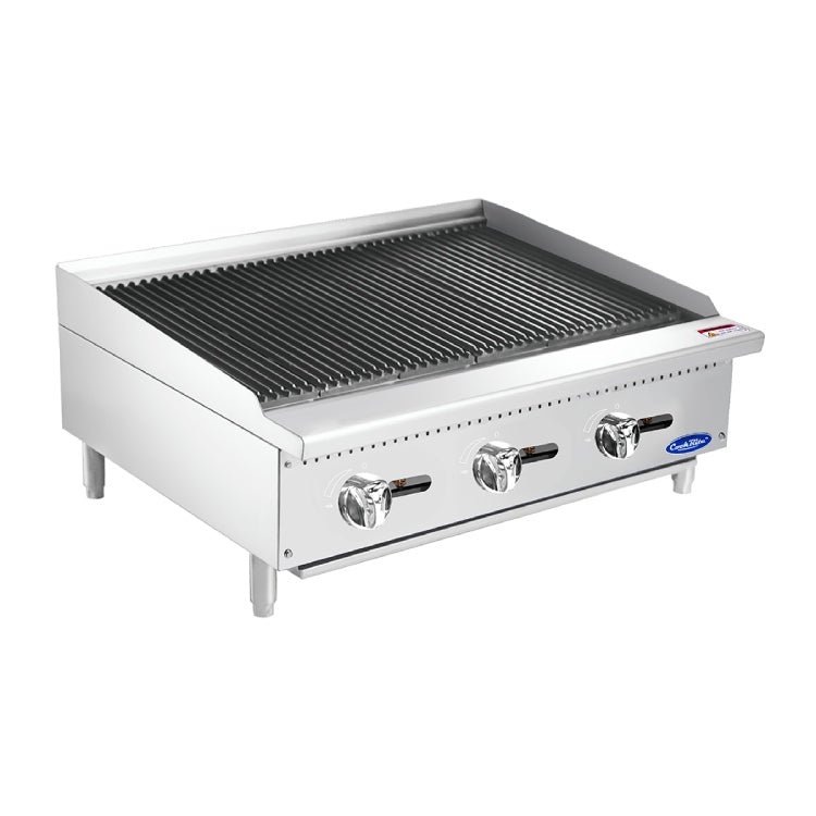 CookRite 36″ Char Rock Broiler - ATCB-36