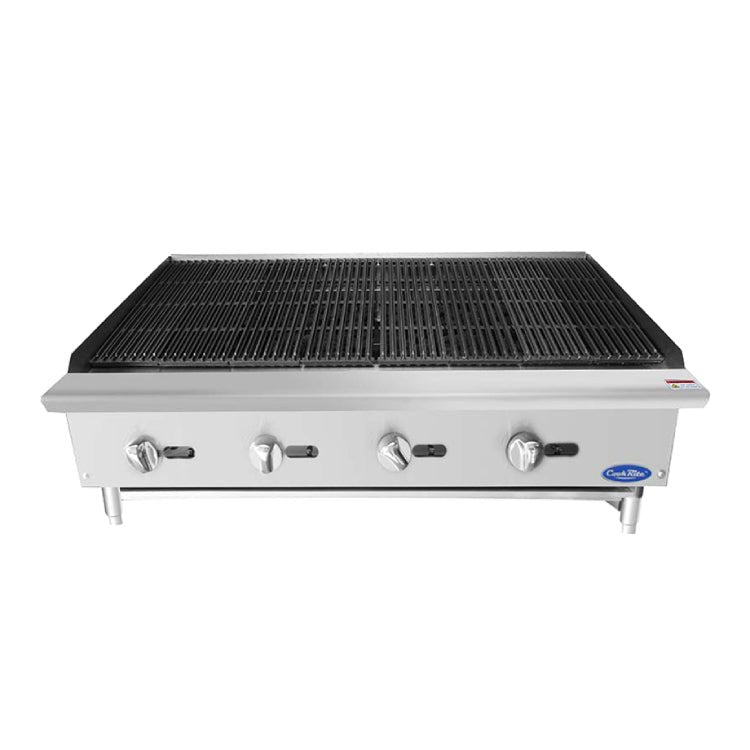 CookRite 48″ Char Rock Broiler - ATCB-48 - VRS Restaurant Equipment & Supply Store