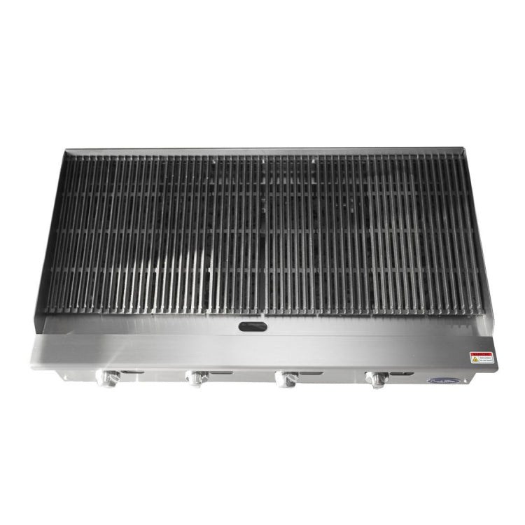 CookRite 48″ Char Rock Broiler - ATCB-48