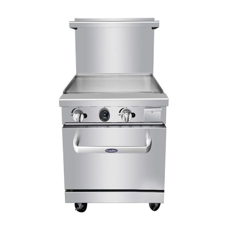 CookRite 24″ Gas Range with 24″ Griddle - AGR-24G