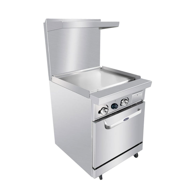 CookRite 24″ Gas Range with 24″ Griddle - AGR-24G