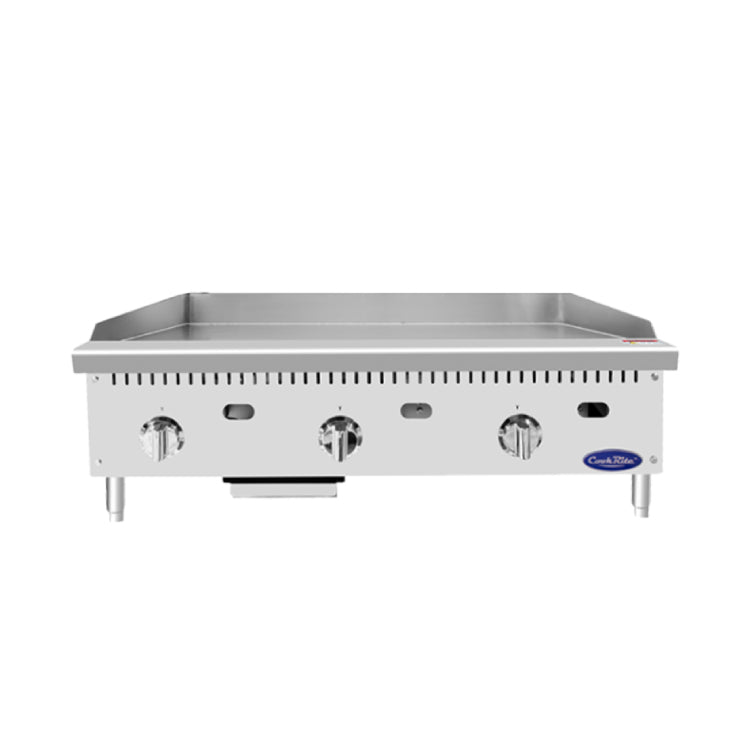 CookRite 36″ Thermostatic Griddle with 1′ Griddle Plate - ATTG-36