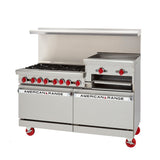 American Range Restaurant Ranges Raised Griddles - AR-6B-24RG