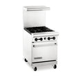 American Range AR-4 24″ Natural Gas Range With 4 Open Burner - VRS Restaurant Equipment & Supply Store