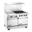 American Range AR24G-4B 48″ Natural Gas Range With 24″ Griddle - VRS Restaurant Equipment & Supply Store