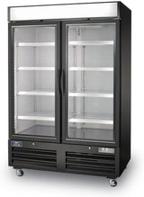 Arctic Air ARGDM49 54" Two Door Glass Merchandiser Refrigerator