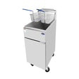 Atosa ATFS-50-NG 50 Lb Tube Fired Floor Natural Gas Fryer - VRS Restaurant Equipment & Supply Store