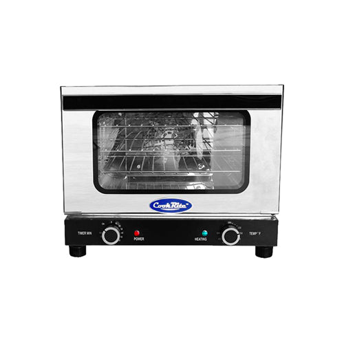 Atosa CTCO-25 Quarter Size Countertop Manual Electric Convection Oven - VRS Restaurant Equipment & Supply Store