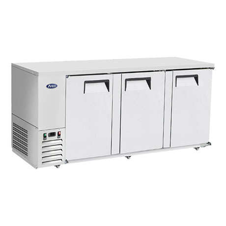 Atosa 90″ Back Bar Cooler Three Door - MBB90GR - VRS Restaurant Equipment & Supply Store