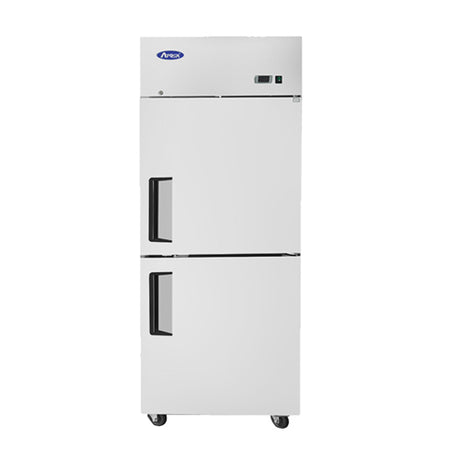 Atosa Top Mount Two Divided Door Reach-in Refrigerator - MBF8010GR - VRS Restaurant Equipment & Supply Store