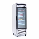 Atosa One Glass Door Merchandiser Cooler - MCF8705GR - VRS Restaurant Equipment & Supply Store