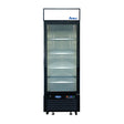 Atosa 24" Black Cabinet One Glass Door Merchandiser Cooler - MCF8725GR - VRS Restaurant Equipment & Supply Store