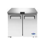 Atosa 36″ Undercounter Refrigerator Two Door - MGF36RGR - VRS Restaurant Equipment & Supply Store