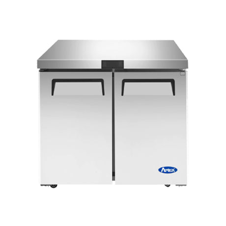 Atosa 36″ Undercounter Refrigerator Two Door - MGF36RGR - VRS Restaurant Equipment & Supply Store