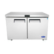 Atosa 48″ Undercounter Refrigerator Two Door - MGF8402GR - VRS Restaurant Equipment & Supply Store