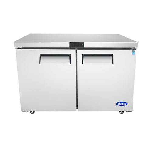 Atosa 48″ Undercounter Refrigerator Two Door - MGF8402GR - VRS Restaurant Equipment & Supply Store