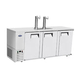 Atosa 90″ Direct Draw Keg Cooler Three Door - MKC90GR - VRS Restaurant Equipment & Supply Store