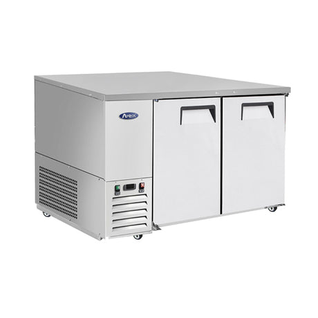 Atosa 69″ Shallow Depth Back Bar Cooler Three Door - SBB69GRAUS1 - VRS Restaurant Equipment & Supply Store