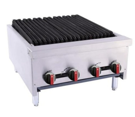 BakeMax BACGG24-4 Radiant Gas Charbroiler