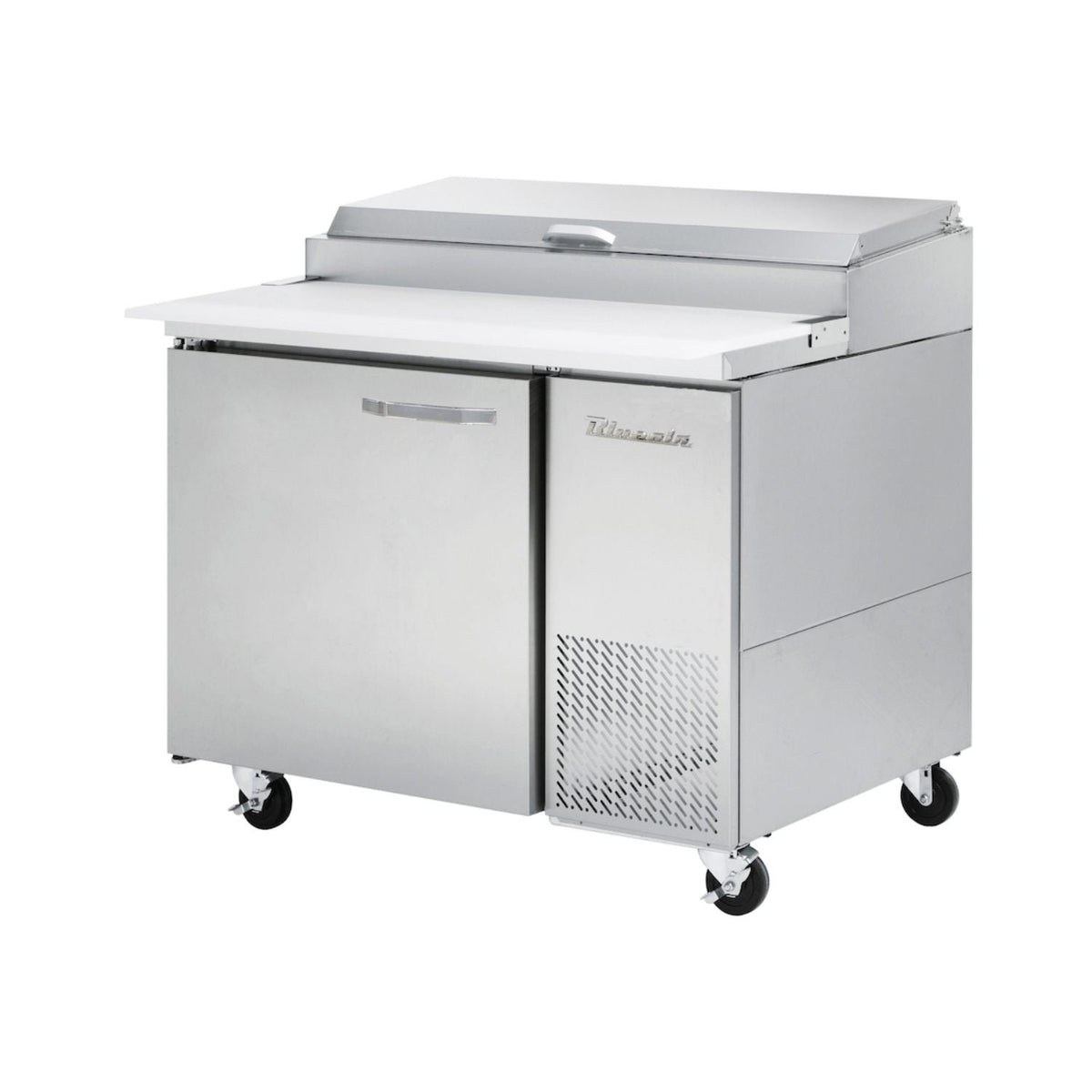 Blue Air BAPP44-HC Single Door Pizza Prep Table - Vancouver - VRS Restaurant Equipment & Supply Store