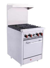 BakeMax BAS24O  Four Burner Gas Range