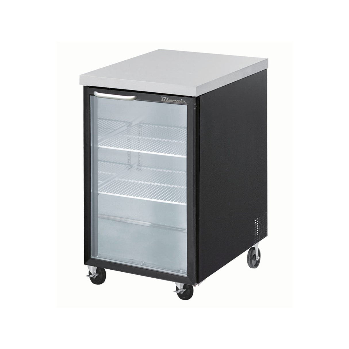 Blue Air BBB23-1BG-HC Glass Door Back Bar Cooler - 24"