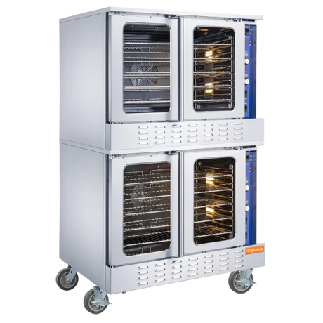 Brika Double Convection Oven 10 Trays BCOS-2-NG