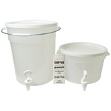 American Chef BD-3G - White Beverage Dispenser, Plastic
