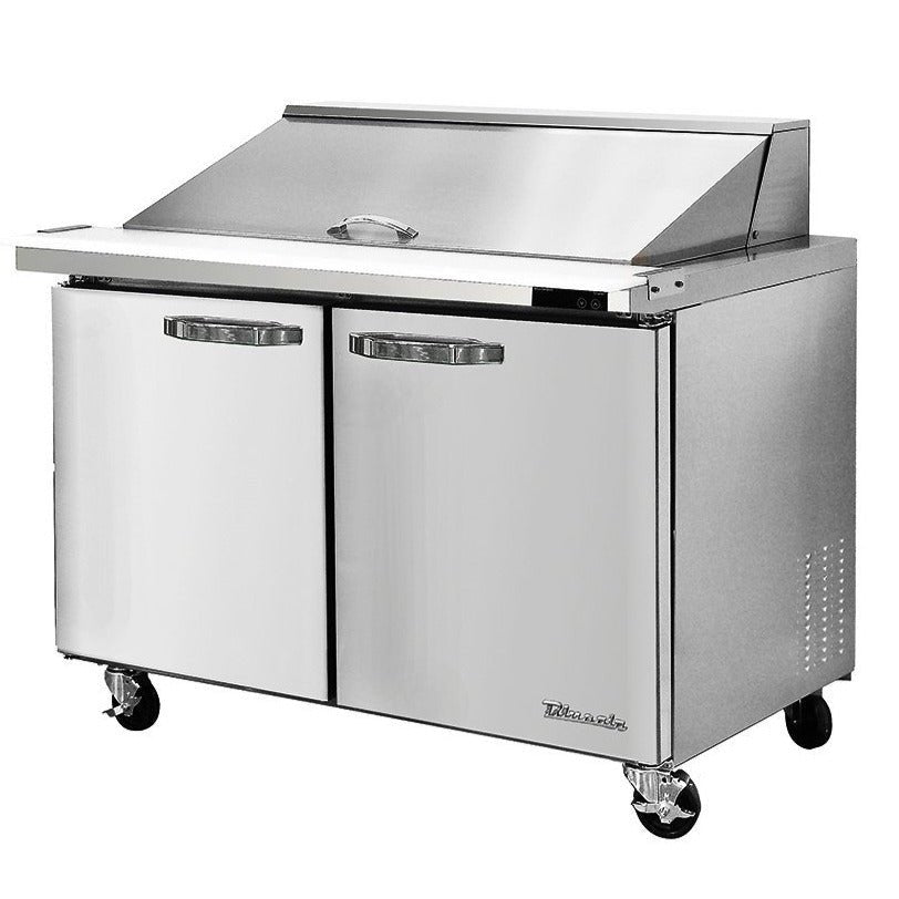 Blue Air BLMT36-HC Mega Top Sandwich Prep Table Vancouver - VRS Restaurant Equipment & Supply Store