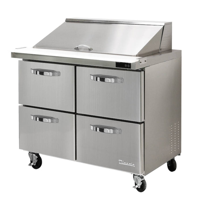 Blue Air BLMT48-D4-HC Mega Top Sandwich Prep Drawer - VRS Restaurant Equipment & Supply Store
