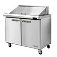 Blue Air BLMT48-HC Mega Top Sandwich Prep Table - VRS Restaurant Equipment & Supply Store