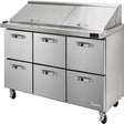 Blue Air BLMT72-D6-HC Mega Top Sandwich Prep Drawer