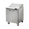 Blue Air BLPT28-HC Sandwich Prep Table - One Door